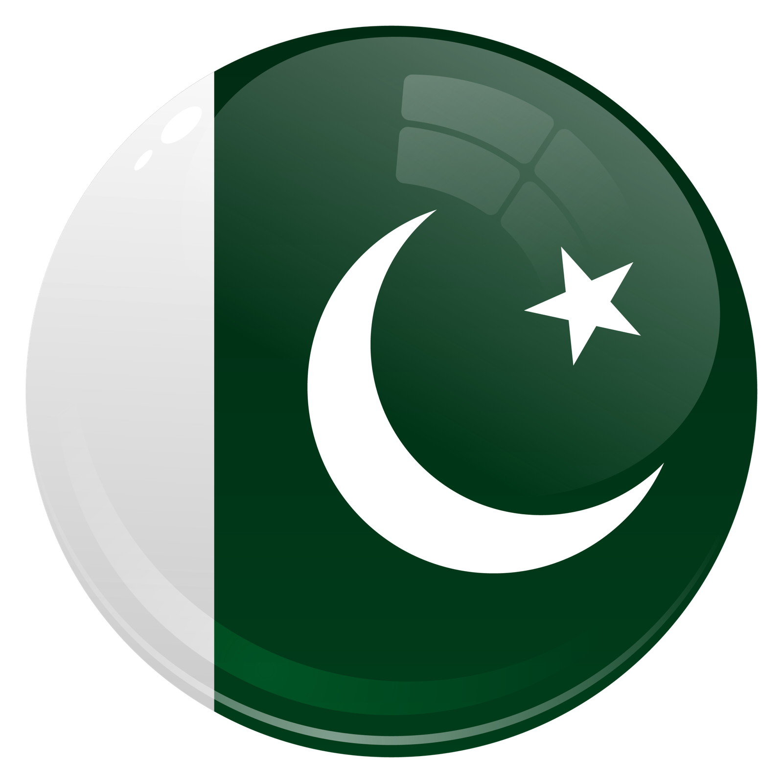 —Pngtree—round country flag pakistan_7718434
